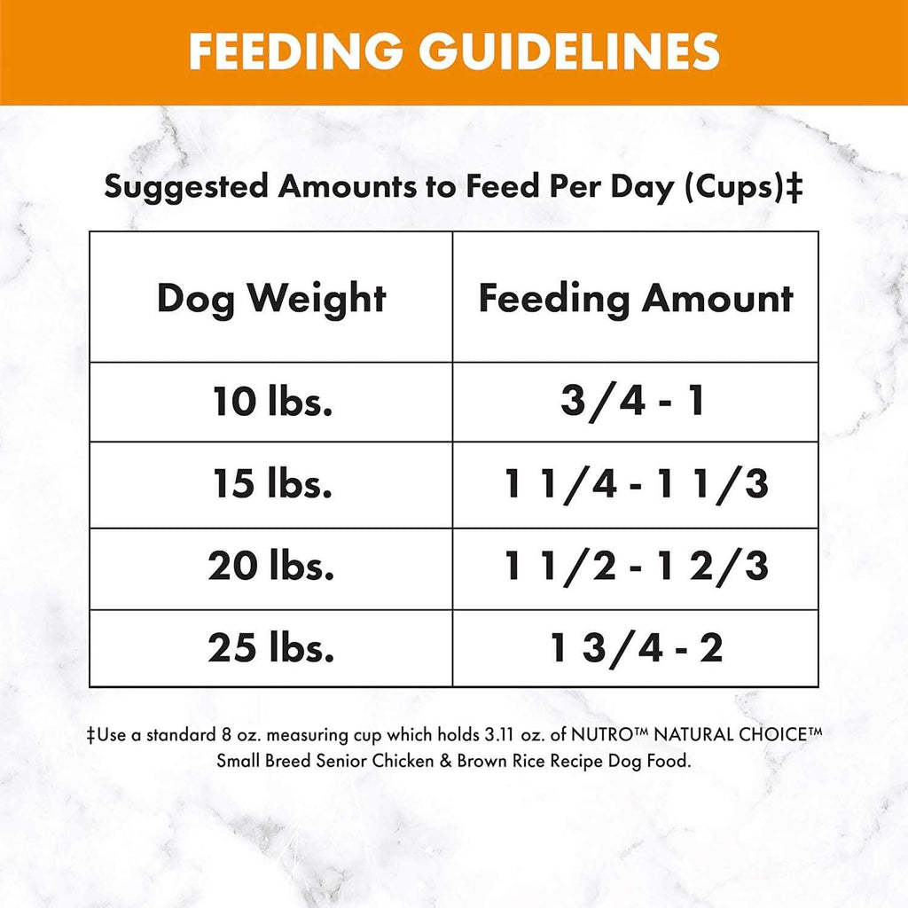 Chicken & Brown Rice Senior Small Breed Dry Dog Food O14999