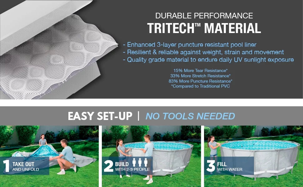 14' x 42 Above Ground Pool Set D5304