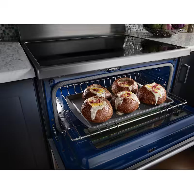 6.7 cu. ft. Double Oven Electric Range Stainless Steel P98988