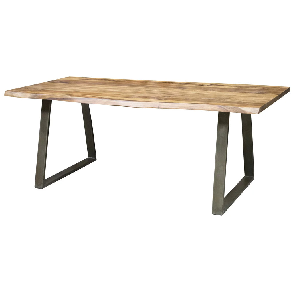63-inch Sheesham Rosewood Finish Wood Top Dining Table S1258