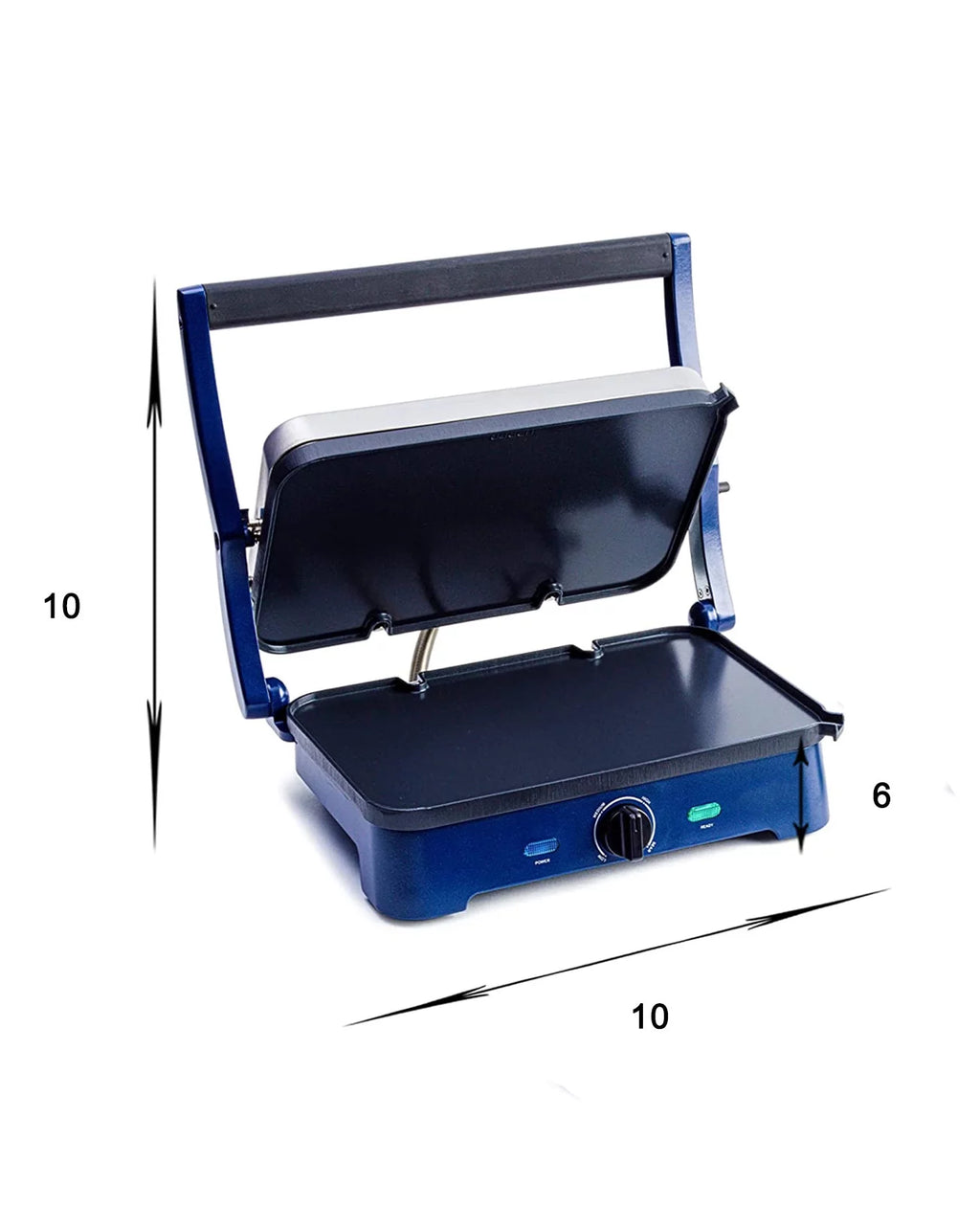 Ceramic Electric Griddle Nonstick with Waffle Plates A7830