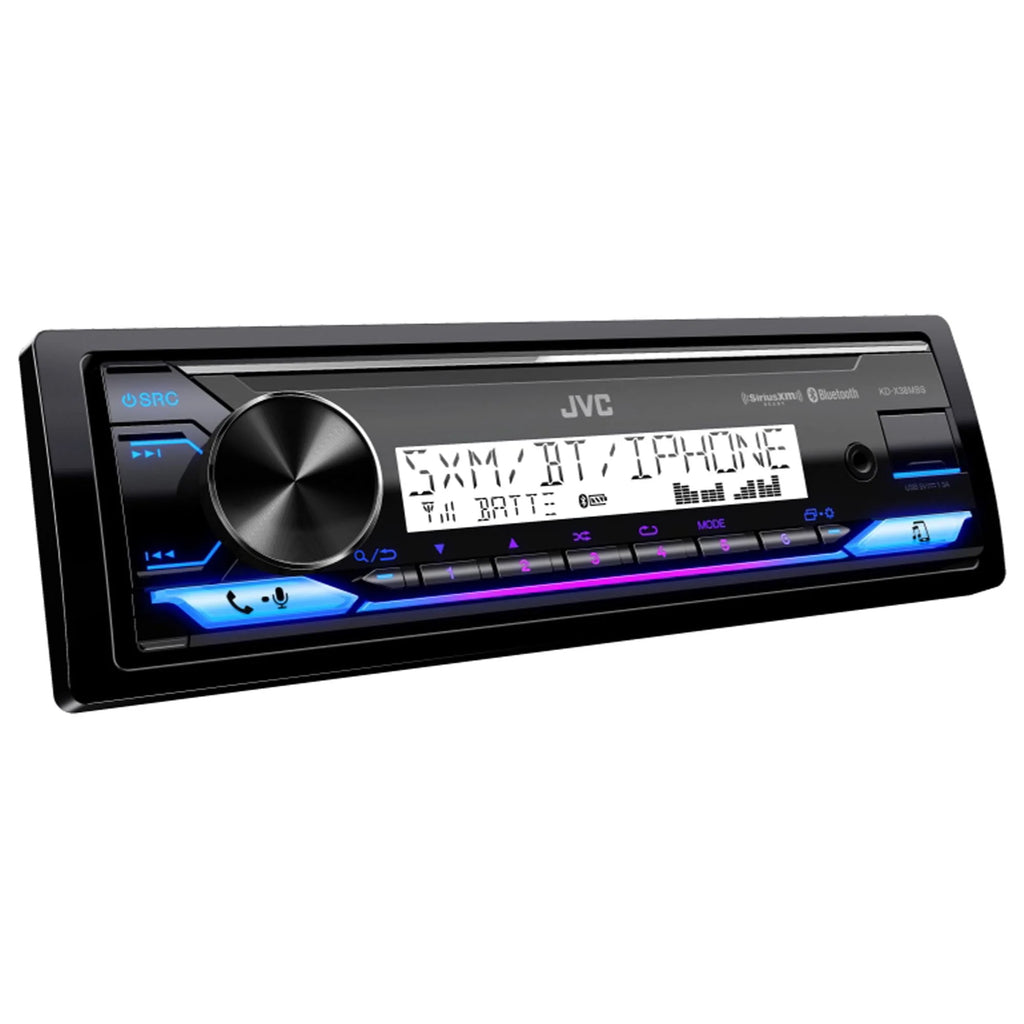 1-Din Car Marine Stereo Receiver with Bluetooth USB X4950