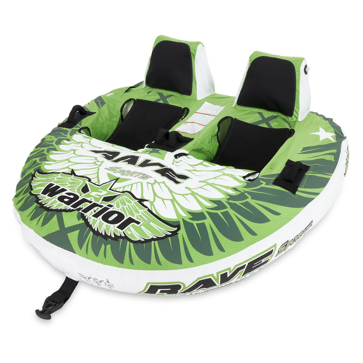 Green Inflatable Towable Tube J7728