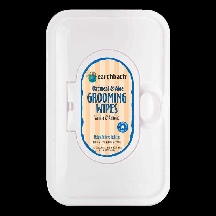 Oatmeal Aloe Grooming Wipes V190
