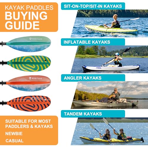 Carbon Fiber Kayak Paddle 3 Piece Adjustable C969