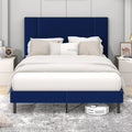 Queen Velvet Upholstered Bed Frame C1511