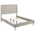 Wood Eastern King Panel Bed A3839