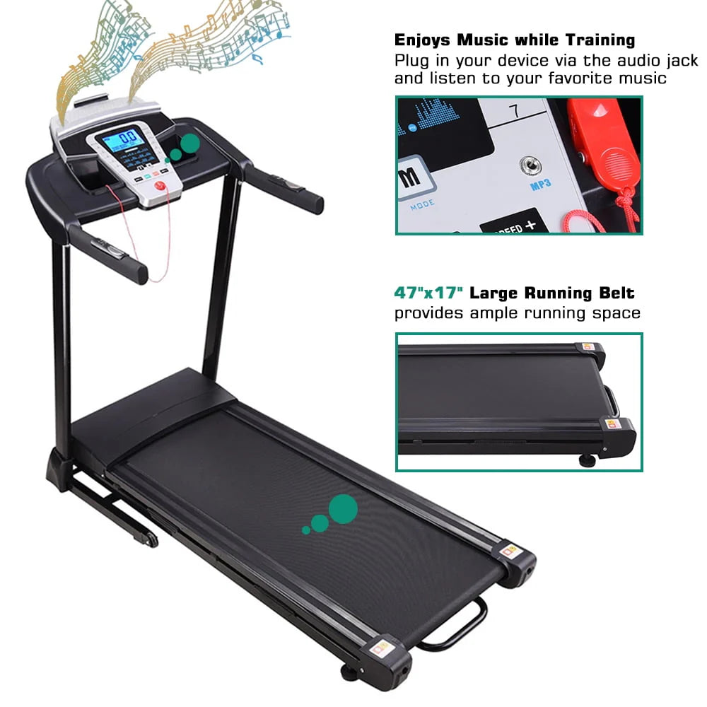 Folding Treadmill with LCD Display G8616