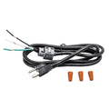 Universal 3-Prong 13 Amp Dishwasher Power Cord Kit, 5.3 Ft, Black G169454