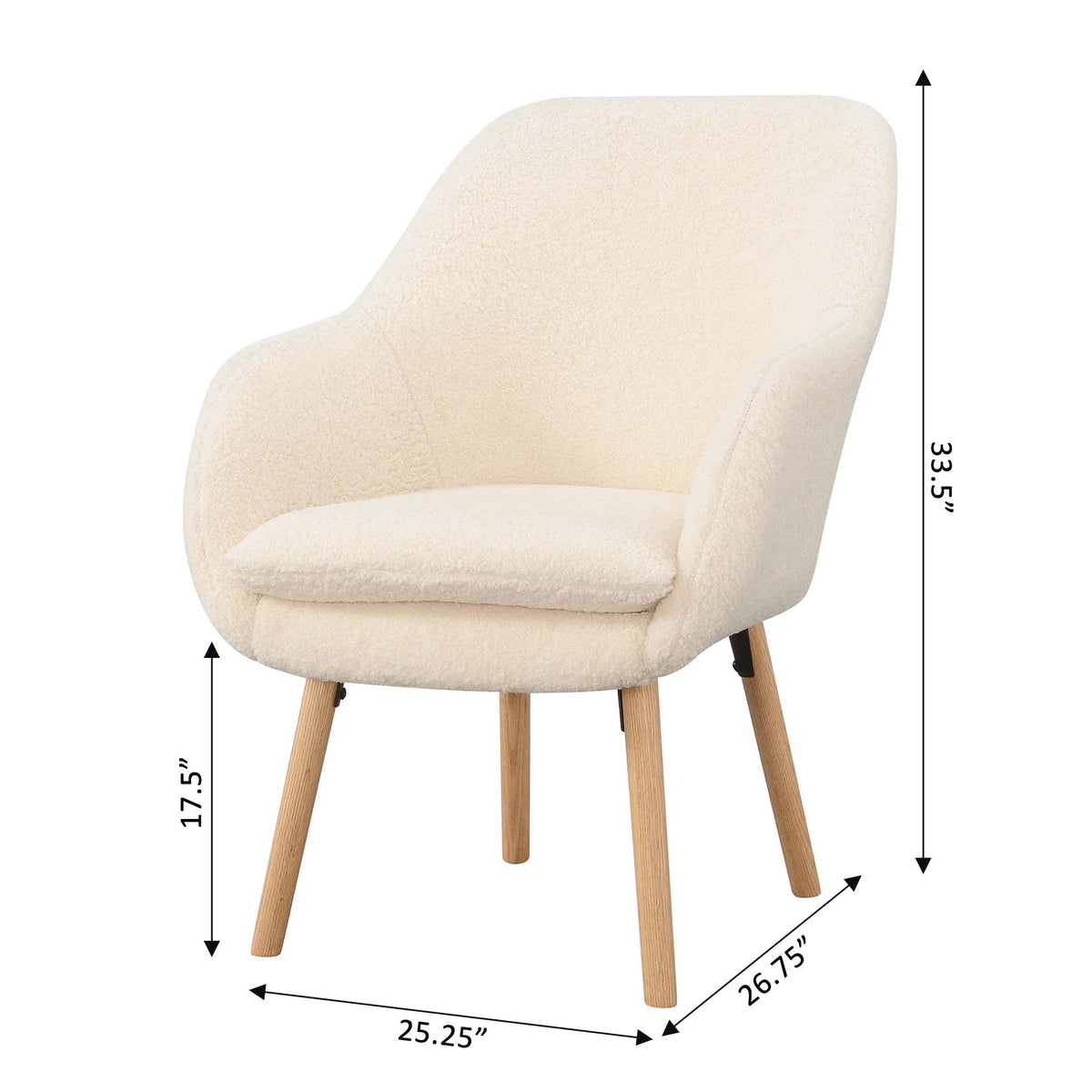 Sherpa Accent Chair Q458034