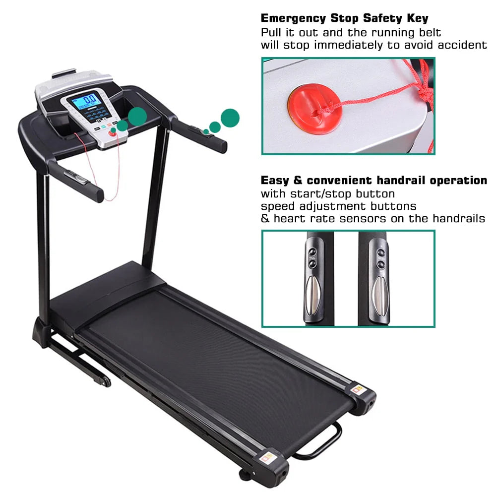 Folding Treadmill with LCD Display G8616