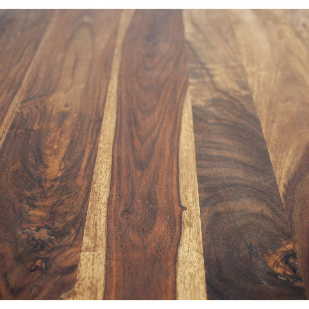 63-inch Sheesham Rosewood Finish Wood Top Dining Table S1258