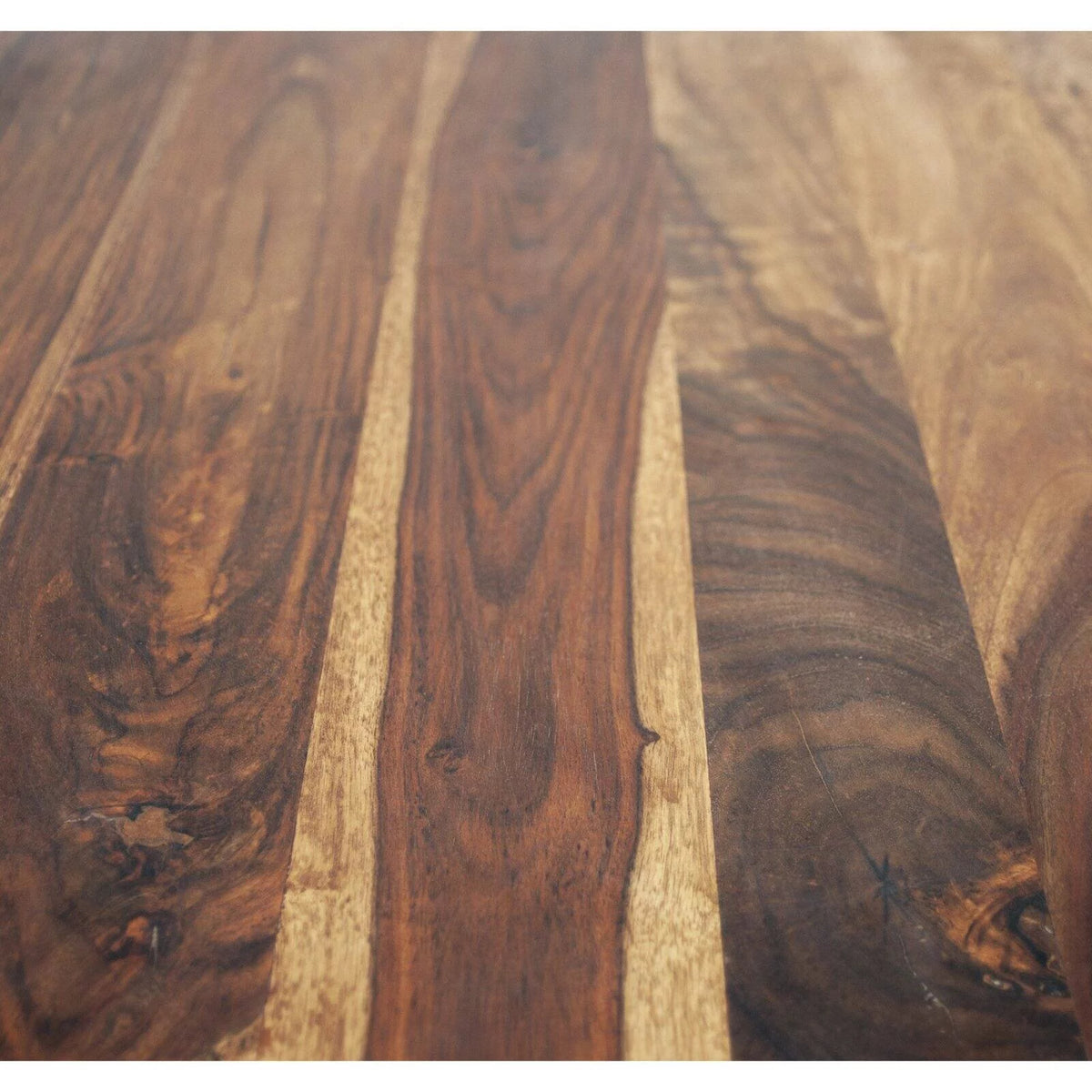 63-inch Sheesham Rosewood Finish Wood Top Dining Table S1258