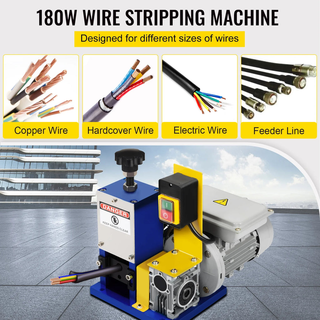 Automatic Electric Wire Stripping Machine W24674