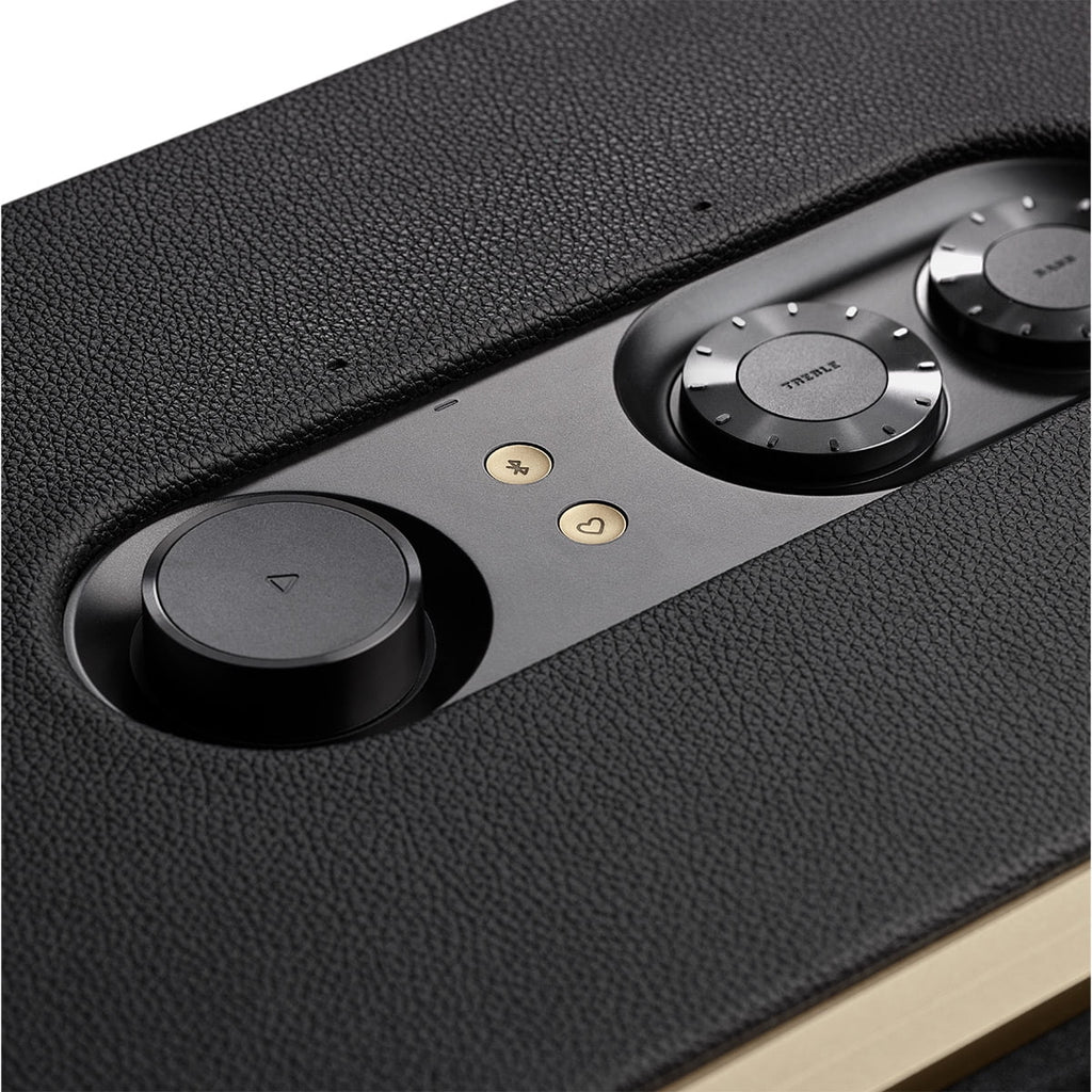 Black Gold Wireless Bluetooth Speaker with Dolby Atmos Y122