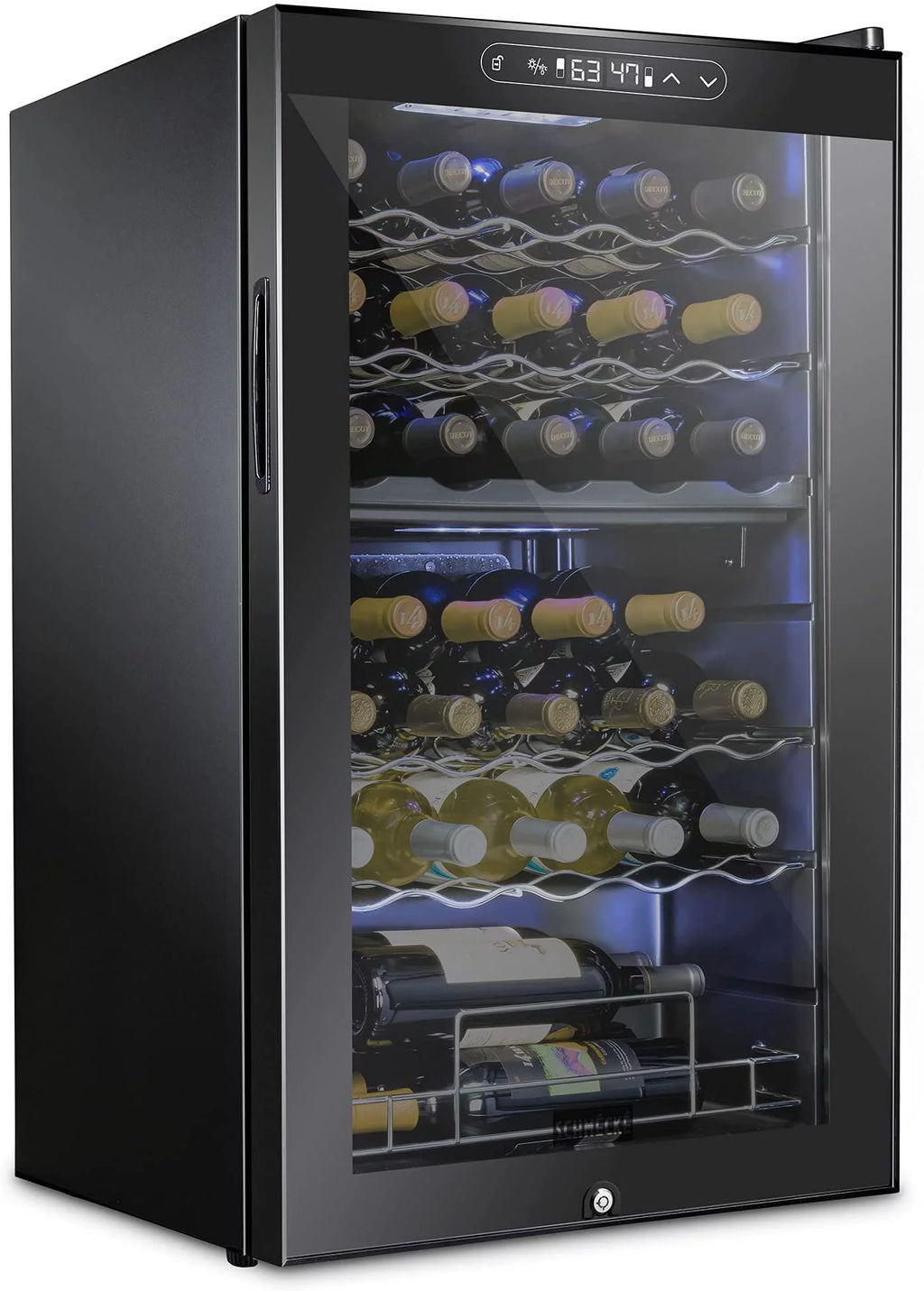 Dual Freestanding 33 Bottle Wine Cooler H237151