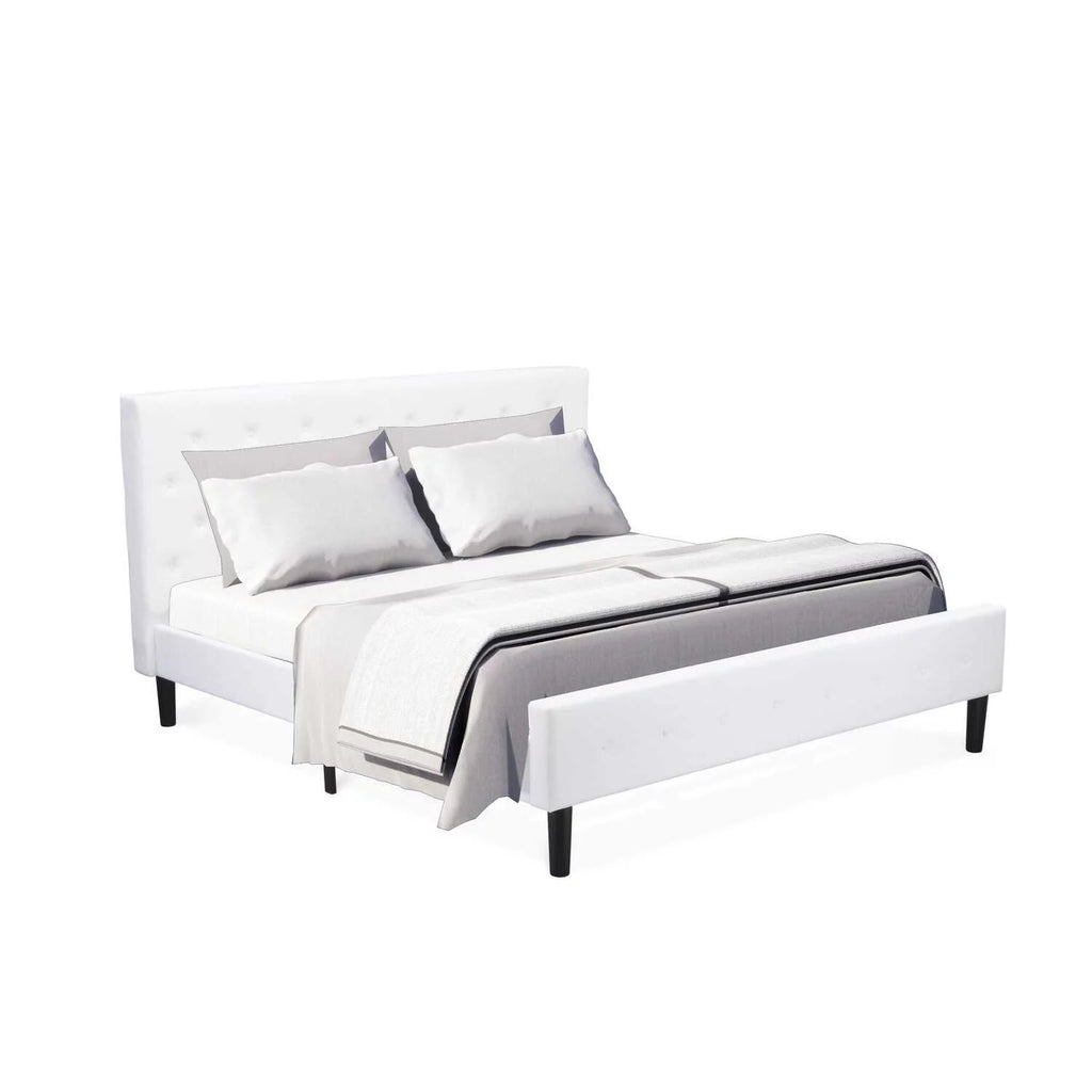 2 Pieces Wood King Bedroom Set L4270