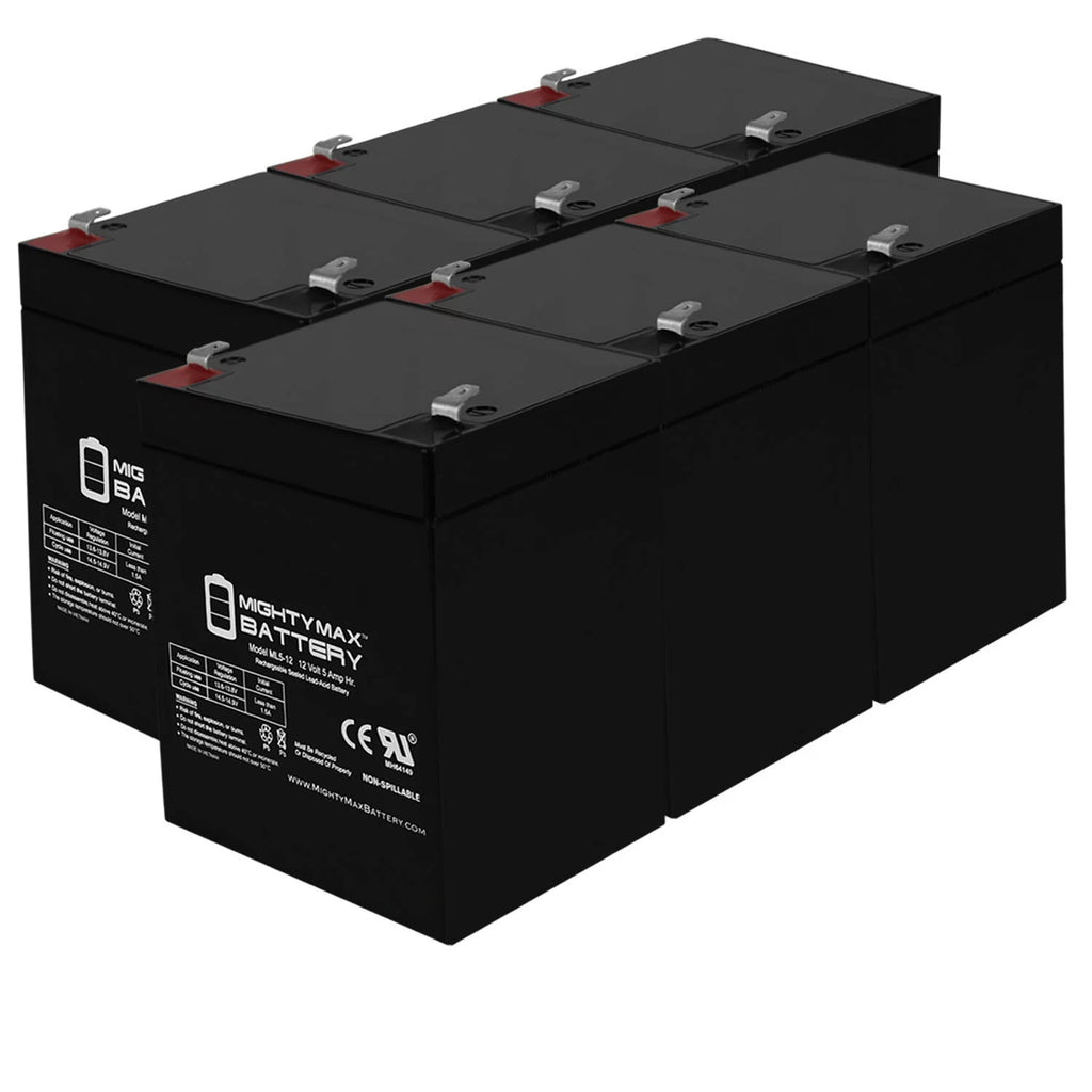 12V 5AH Rechargeable Sealed Lead Acid Battery C276