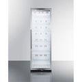24" Wide 12.6 Cu. Ft. Stainless Steel Merchandiser Refrigerator B50341