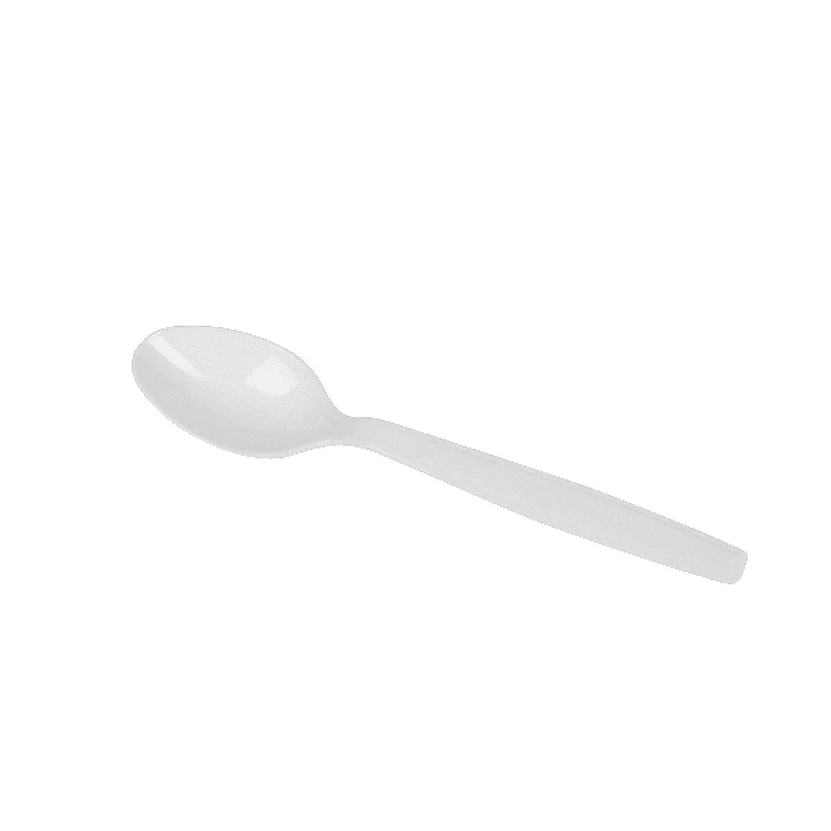 White PS Plastic Tea Spoons 1,000 ct D40297
