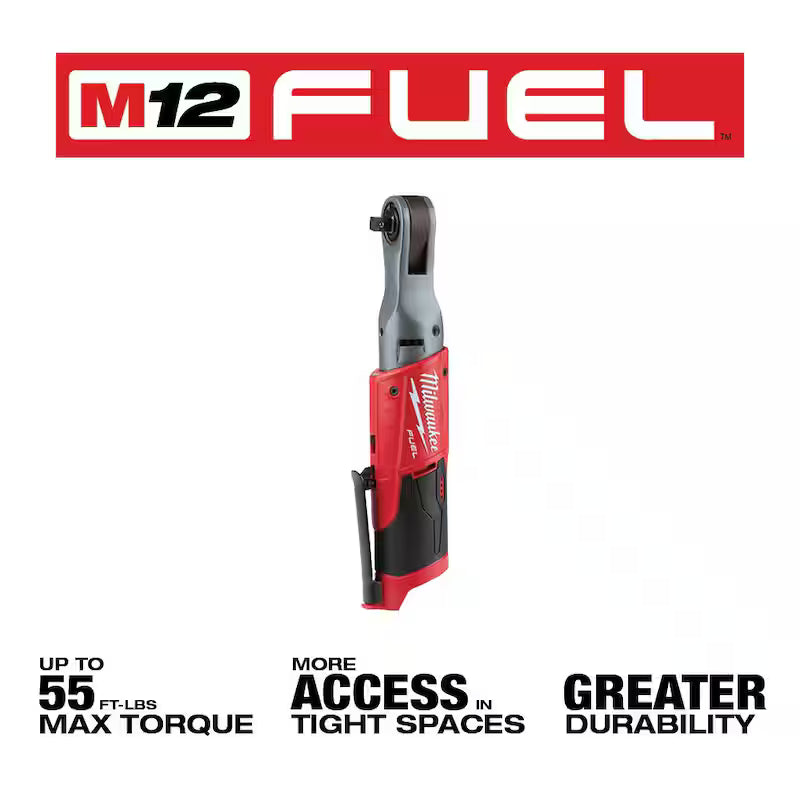 12V Cordless Brushless Ratchet with Two 3.0 Ah Batteries A8903