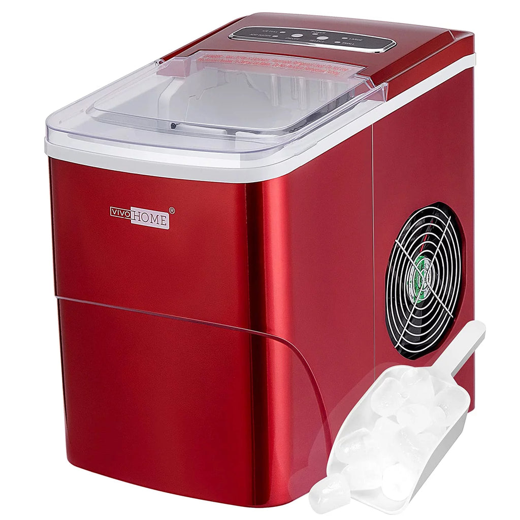 Black Countertop Ice Maker with Ice Scoop X301