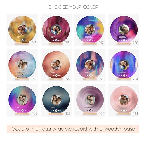 Decorative Vinyl Record with Custom Photo C26612