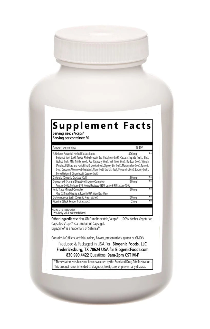 26 Gentle Herbs & Nutrients Veggie Capsules S586