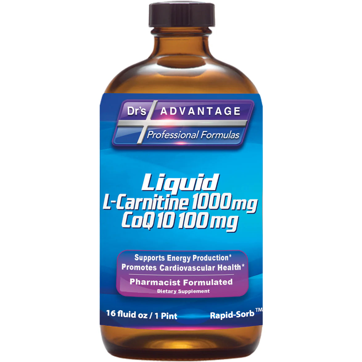 Liquid L-Carnitine CoQ10 16 fl oz M888