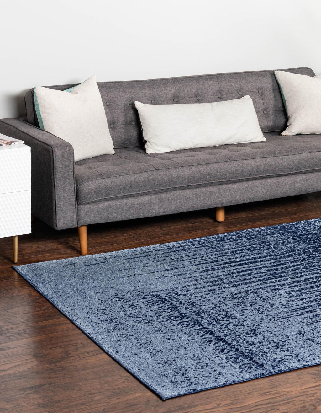 Blue 8' x 10' Medium Rug D821