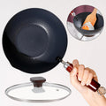 Non Stick Wok with Cover I54540