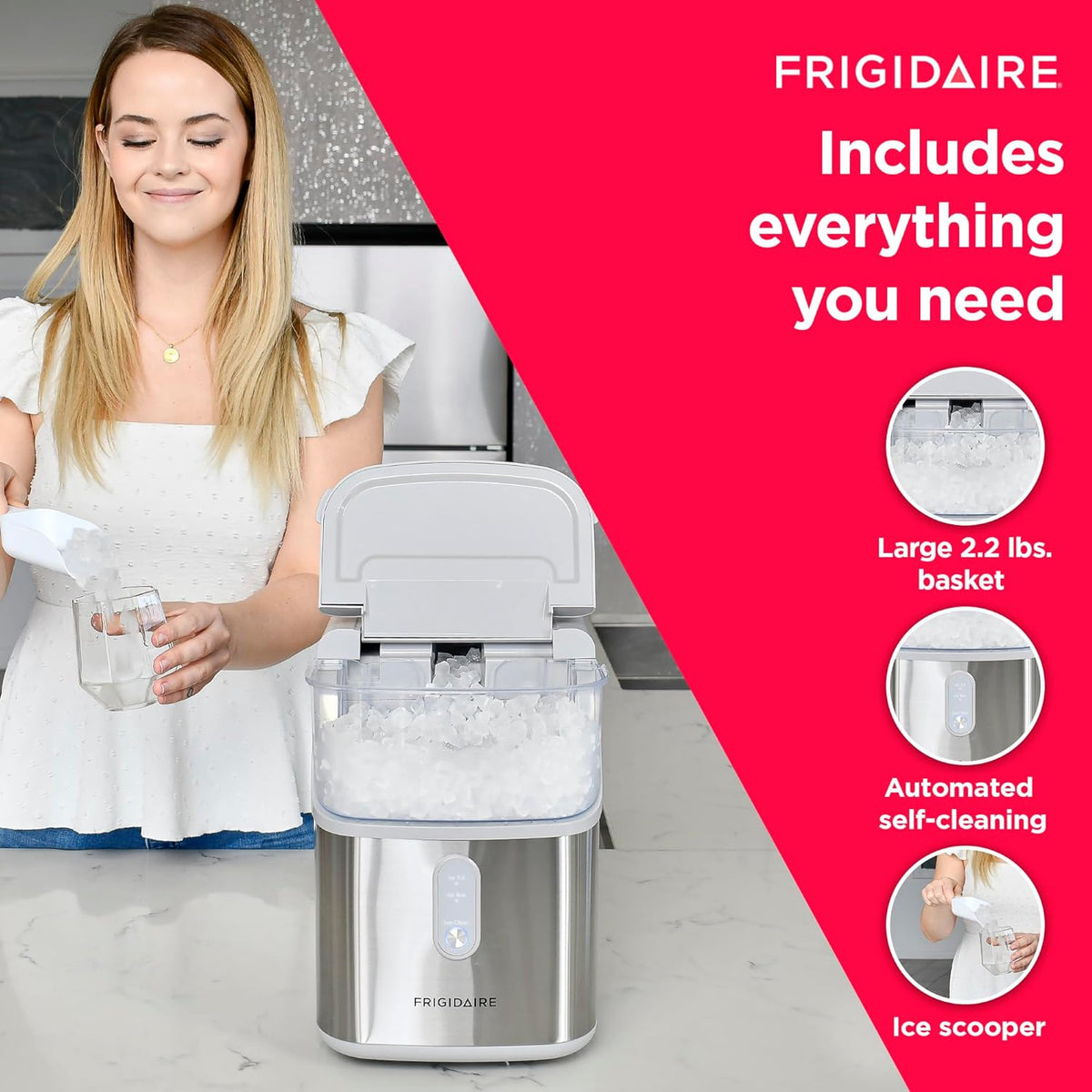 Countertop Nugget Ice Maker B589096