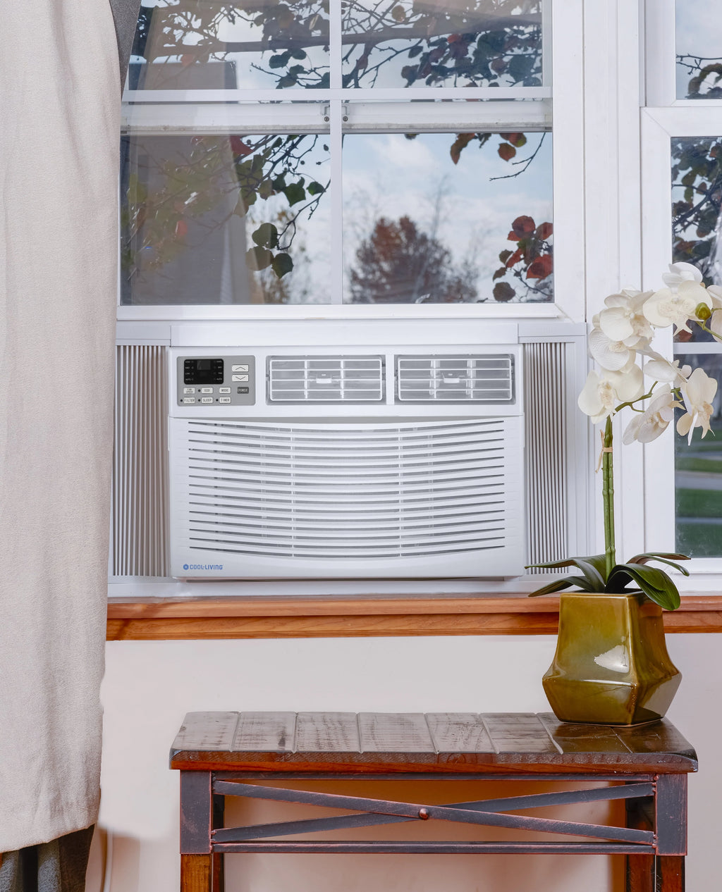 12,000 BTU 115-Volt Window Air Conditioner with Remote, White L6714