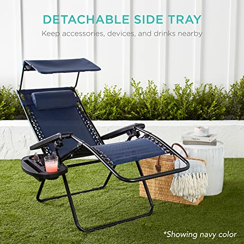 Beige Textilene Mesh Zero Gravity Recliner Chair L5156