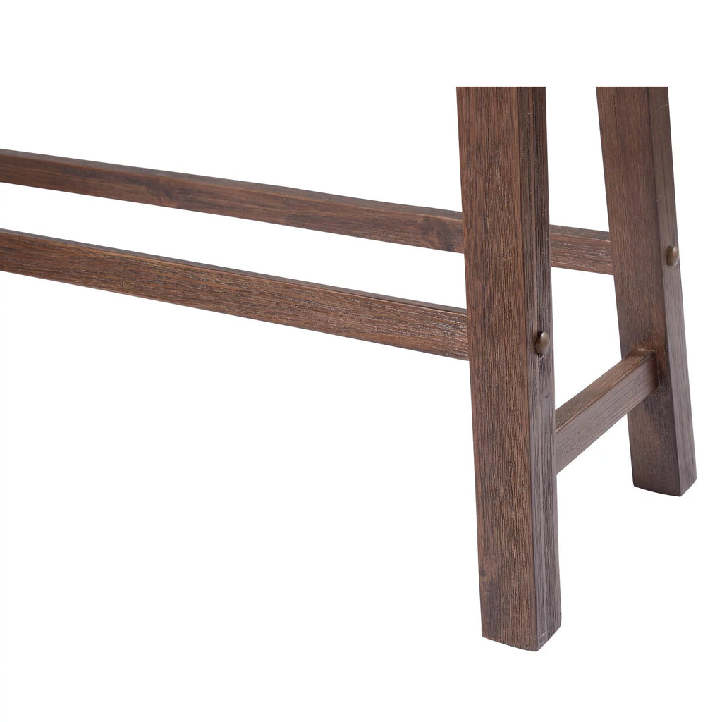 24in. Backless Wood Dining Bench F3085