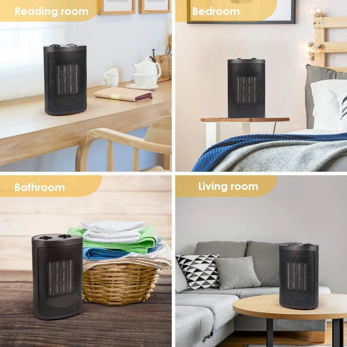 1500W Ceramic Portable Space Heater M210645