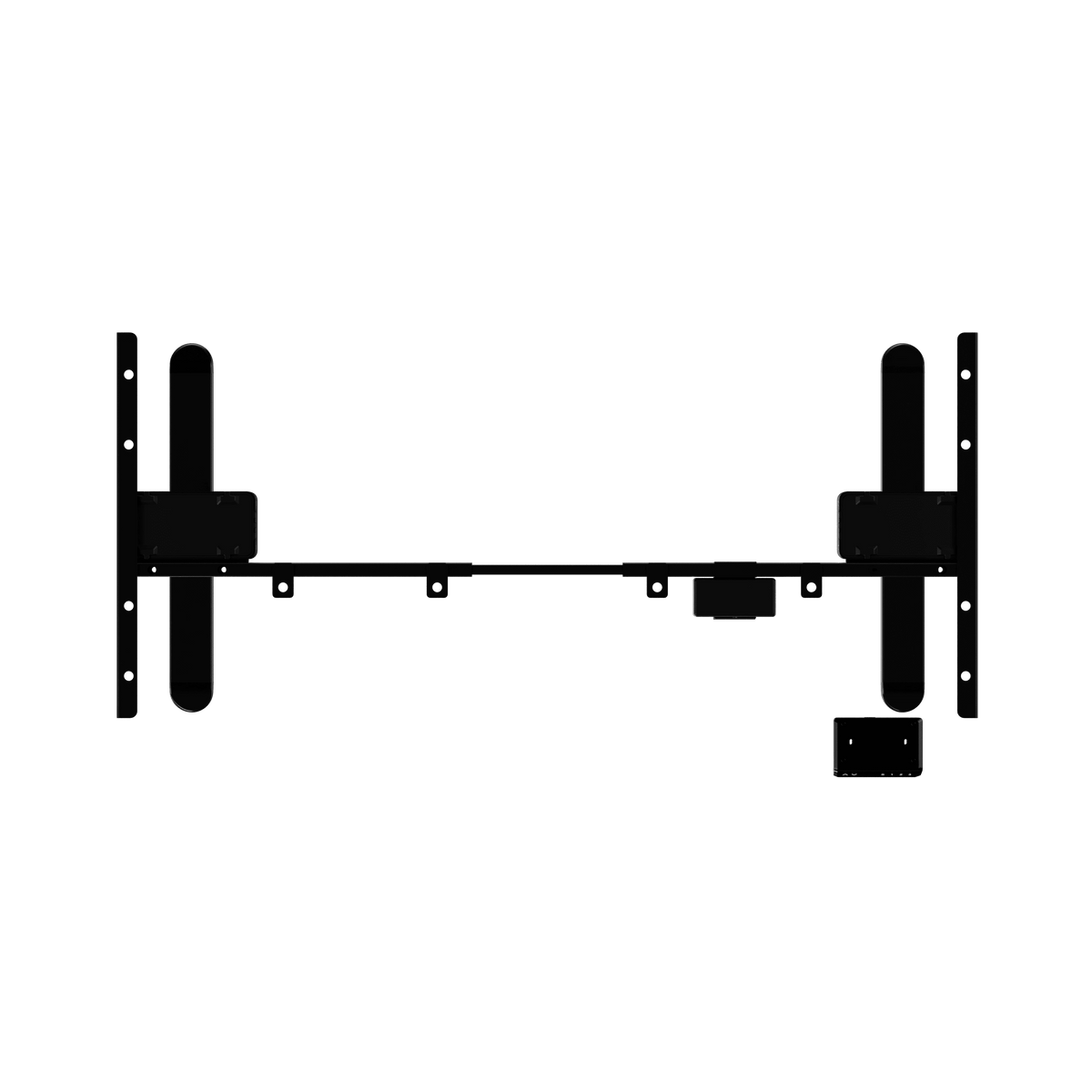 White Electric Stand up Desk Frame W345452