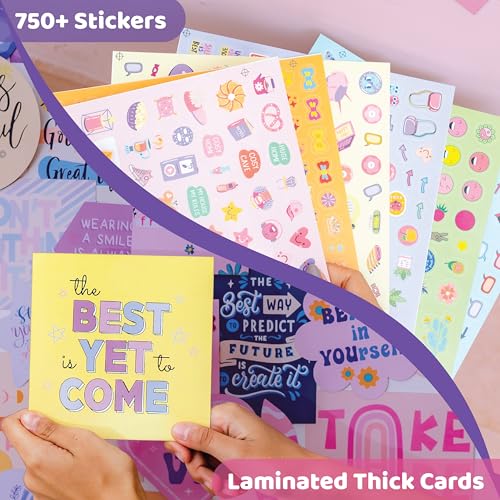 DIY Wall Collage Kit with Glitter Crafts, 1350 PCS S45156