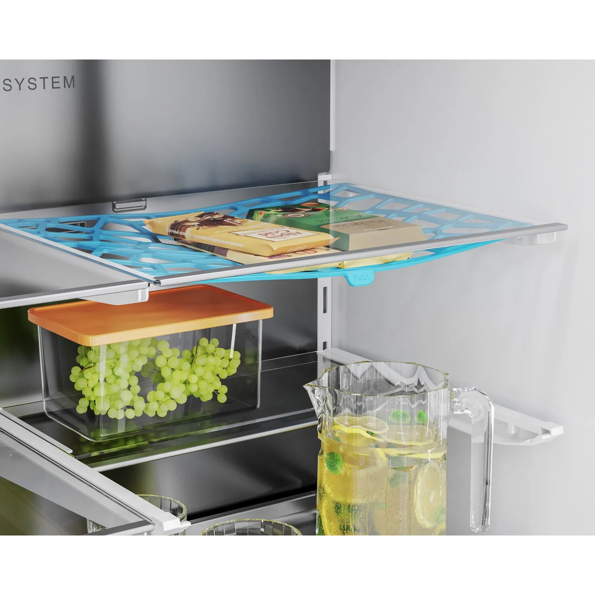 21.6-Cu. Ft. 4-Door French Door Refrigerator, Stainless Steel P3971