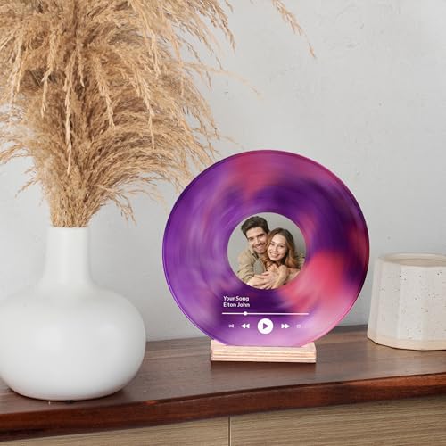 Decorative Vinyl Record with Custom Photo C26612