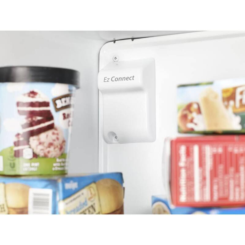 Black Top Freezer Refrigerator U194