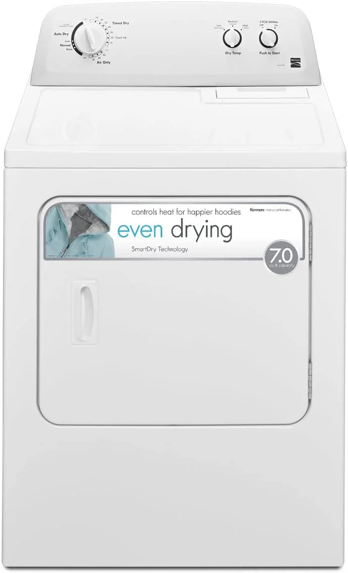 Electric Dryer 7 Cu. ft. White S3227
