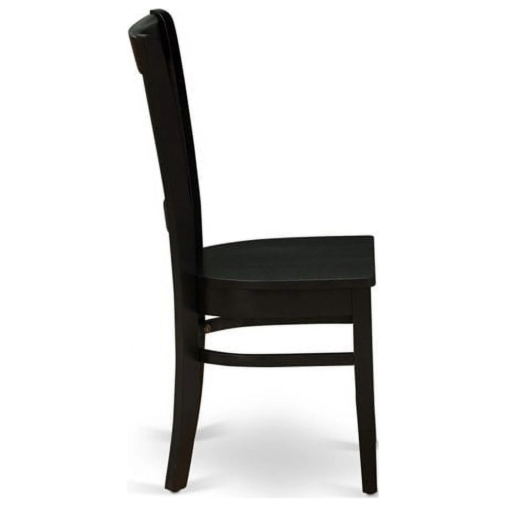 Black Wood Dining Chairs Set of 2 V918542