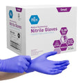 Powder-Free Nitrile Exam Gloves, Iris Blue, Medium, Box/100 Y569442