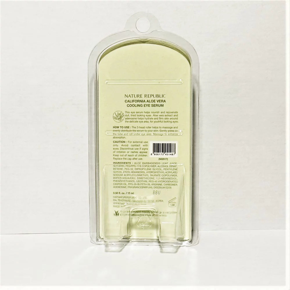 2 Pack Aloe Cooling Eye Serum 15ml G419