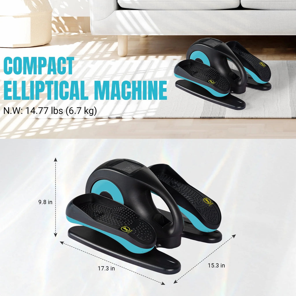 Under Desk Elliptical Machine Blue X370