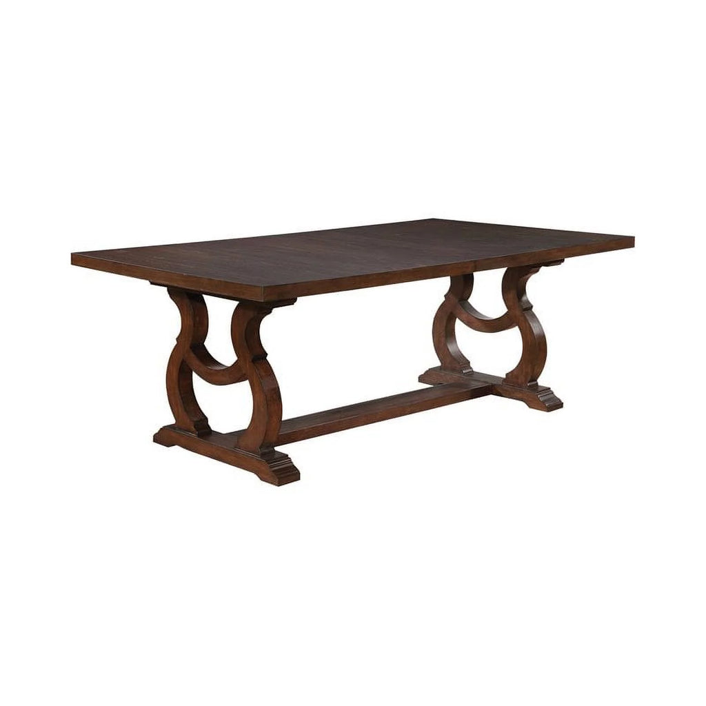 Rectangular Trestle Dining Set F499