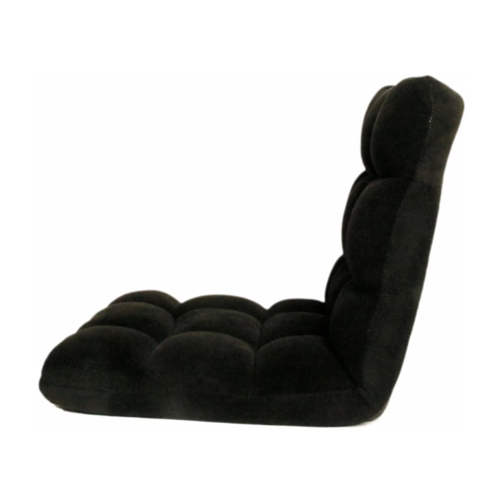 Black Microplush Recliner Chair J35930