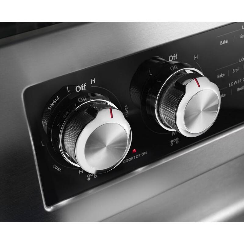 6.7 cu. ft. Double Oven Electric Range Stainless Steel P98988