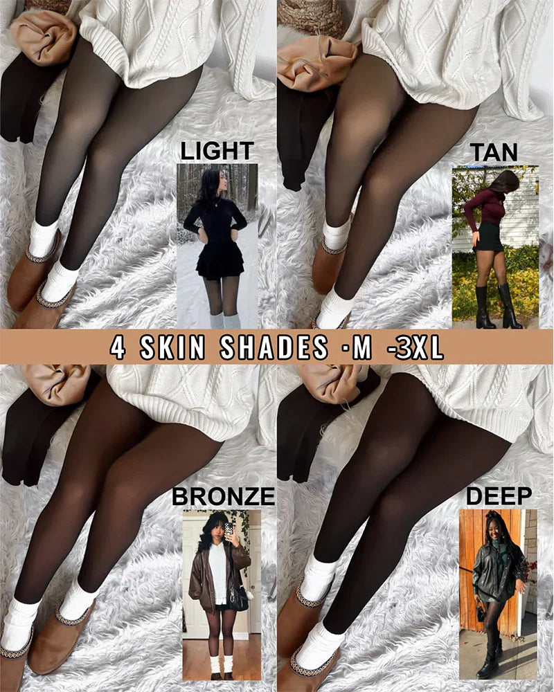 Fleece Lined Tights C8566